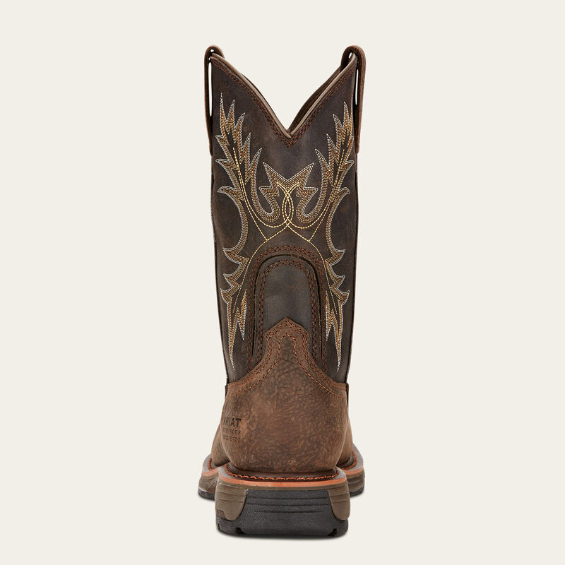 WorkHog Wide Square Toe Waterproof Composite Toe Work Boot