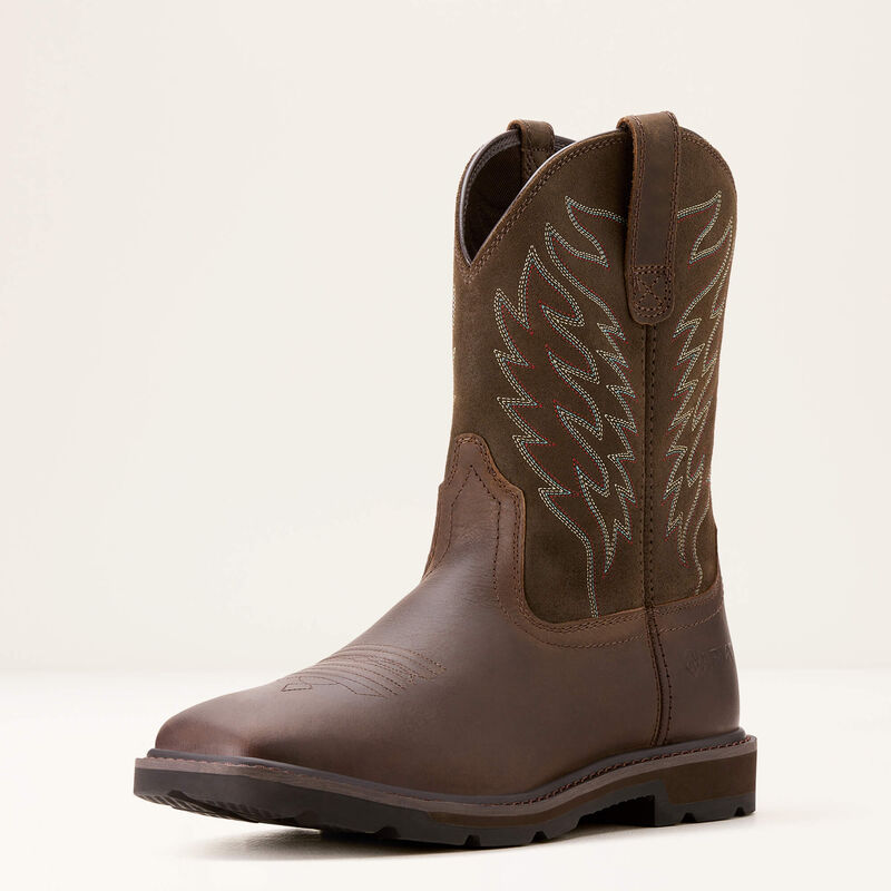 Groundbreaker Wide Square Toe Work Boot