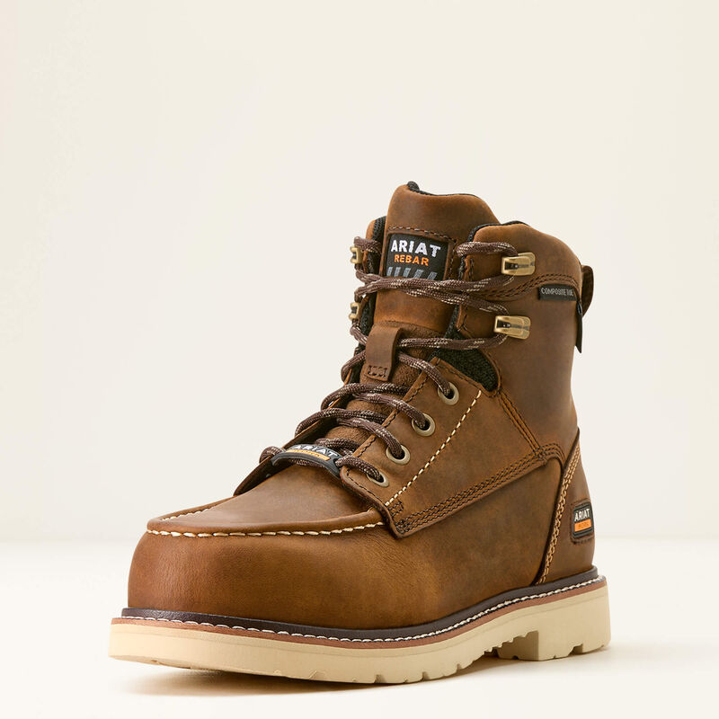 W Rebar Lift Waterproof Composite Toe Work Boot