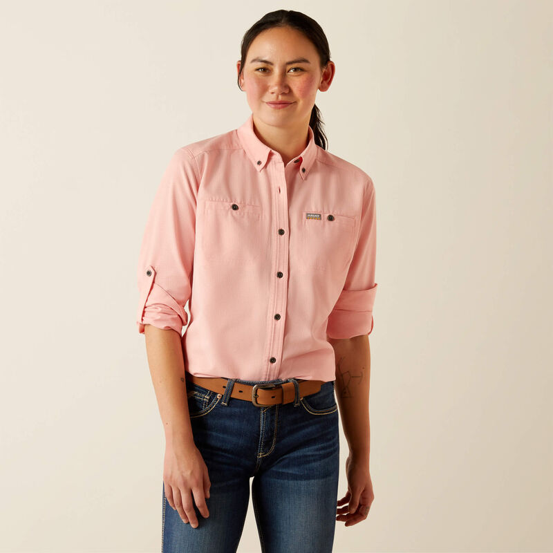 WMNS Rebar Made Tough 360 Airflow DuraStretch Work Shirt