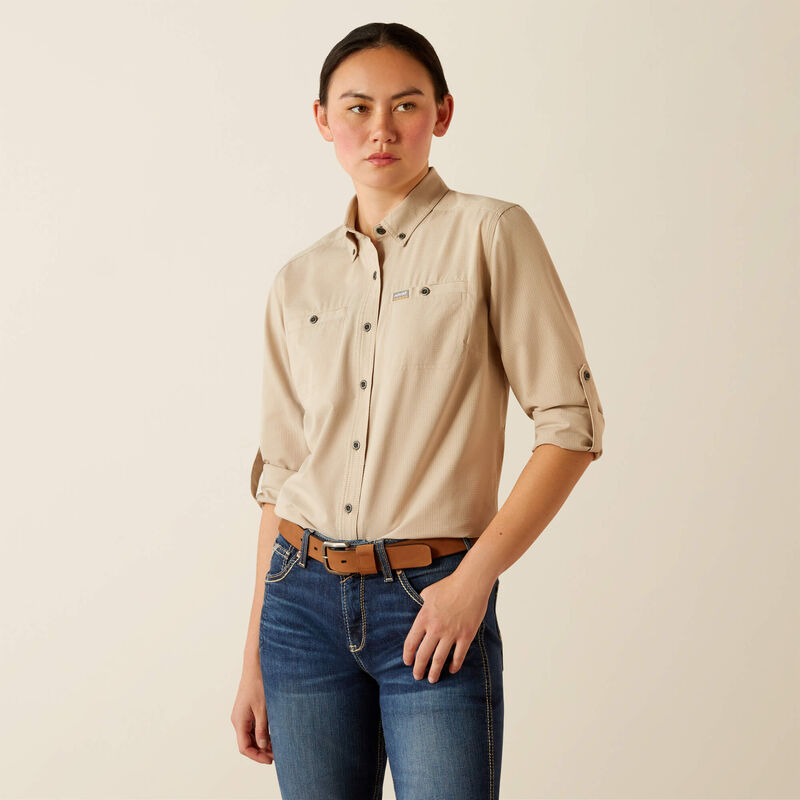 WMNS Rebar Made Tough 360 Airflow DuraStretch Work Shirt