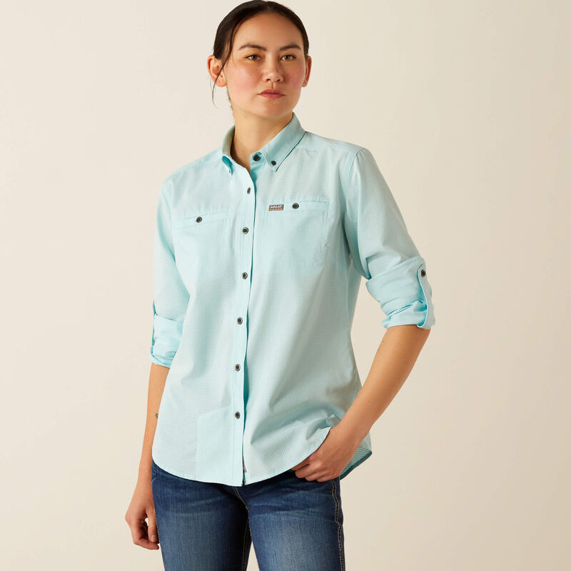 WMNS Rebar Made Tough 360 Airflow DuraStretch Work Shirt