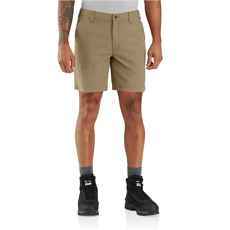 105841-DKH - RF RlxdFit 8-inch Cnvs Wrk Shrt
