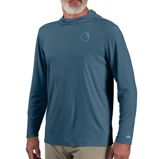 106165-HK9 - Force SunDef LW Hooded LS