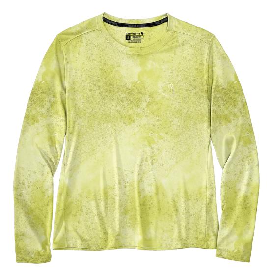 106632-Y58 - WMNS Frc SunDef LW Lng-Slv Grphc TShrt