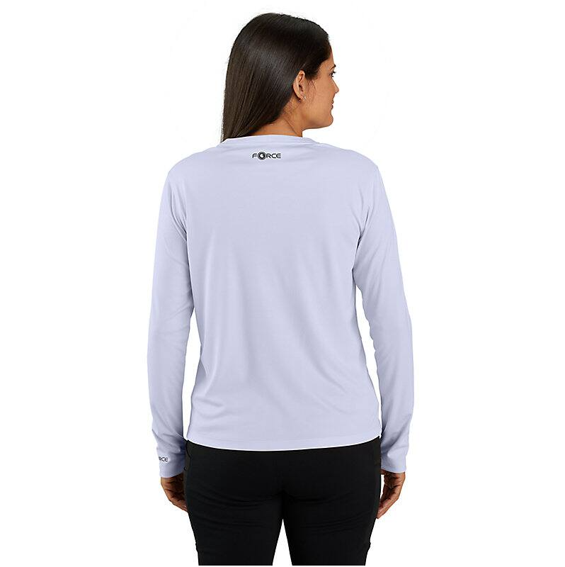 106632-V84 - WMNS Frc SunDef LW Lng-Slv Grphc TShrt