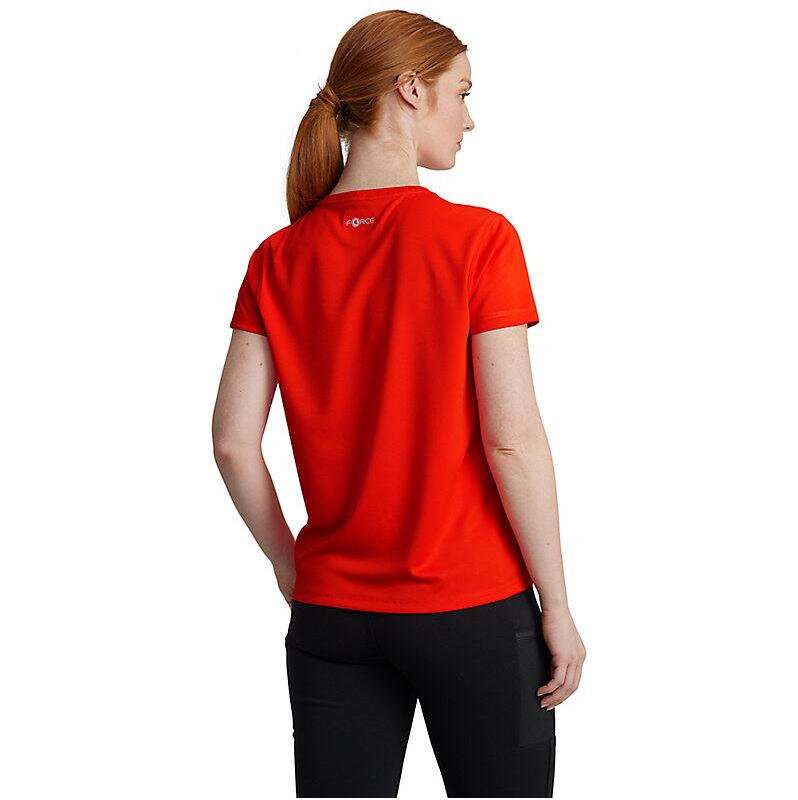 106830-RB9- WMNS Frc SunDef RlxdFit Shrt-Slv Shrt