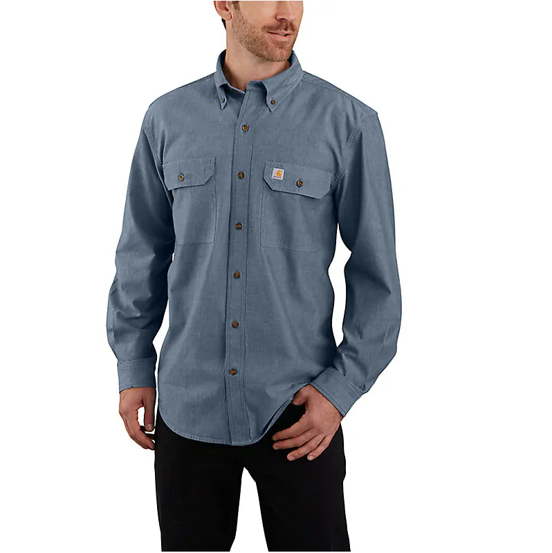 104368-499 - LseFit MW Chmbry LS Shrt