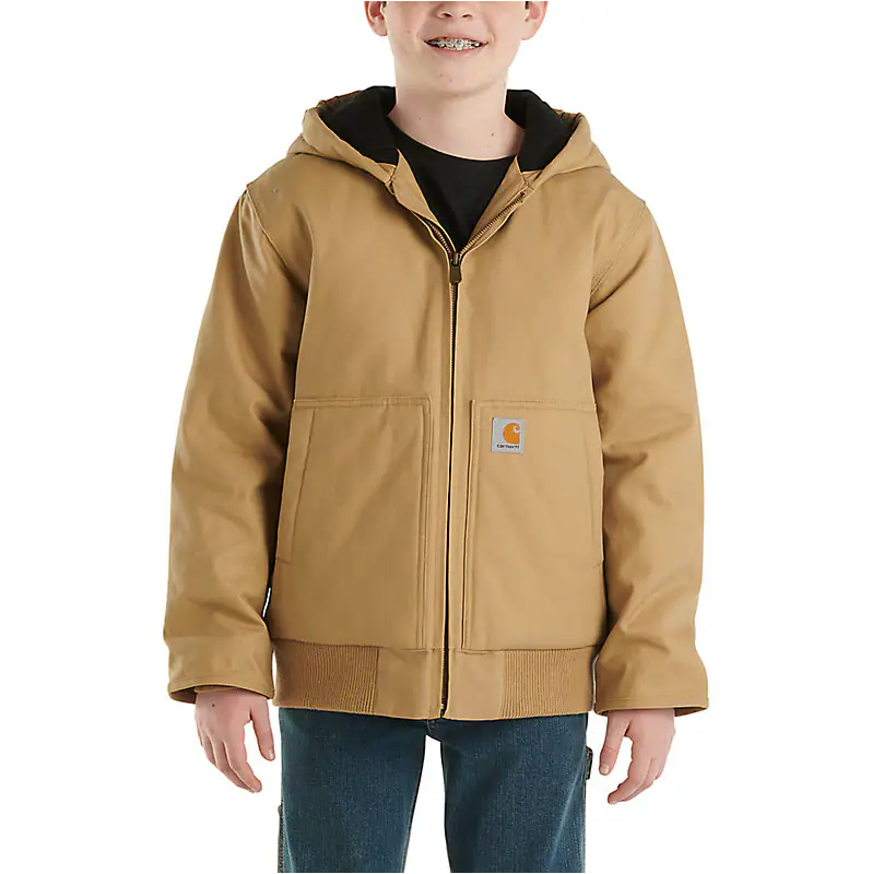 CP8545 - Canvas Insulated Hooded Active Jac