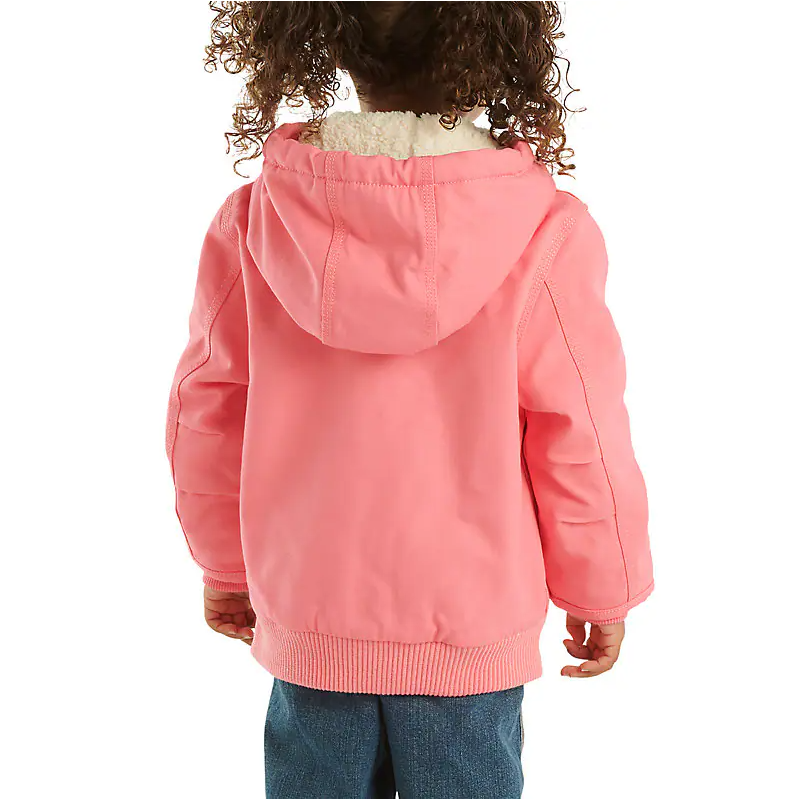 CP9566 - Girls Cnvs Insulated Hooded Active Jacket
