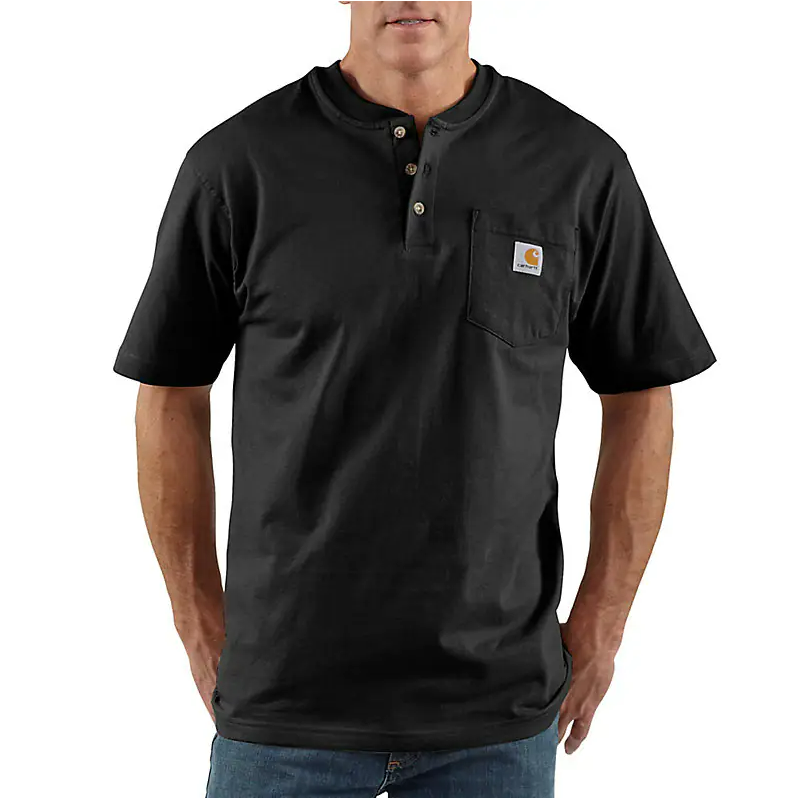 K84-BLK - LseFit HW SS Pckt Hnly