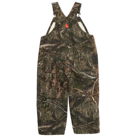 CM8758 - Loose Fit Canvas Camo Bib Overall