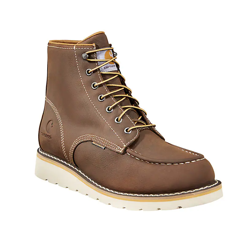 CARHARTT Mens Waterproof 6 Moc Steel Toe CMW6295