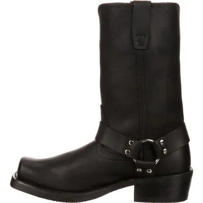 Black Harness Boot