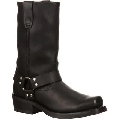 Black Harness Boot