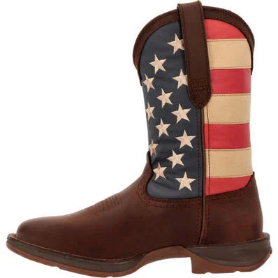 Rebel Patriotic Pull-On Western Boot