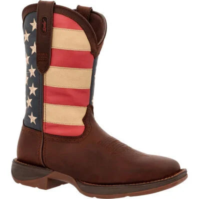 Rebel Patriotic Pull-On Western Boot