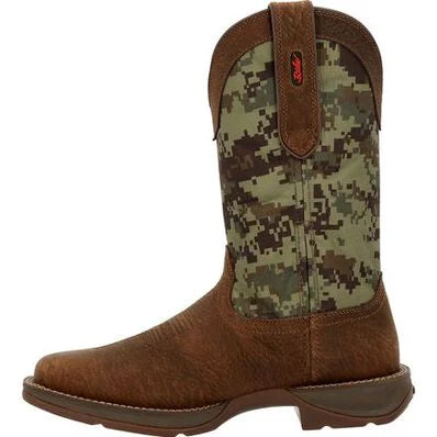 Rebel Green Digi Camo Western Boot