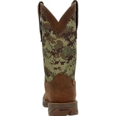 Rebel Green Digi Camo Western Boot