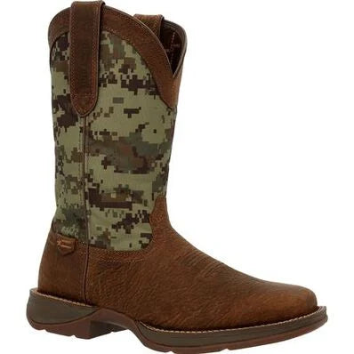 Rebel Green Digi Camo Western Boot