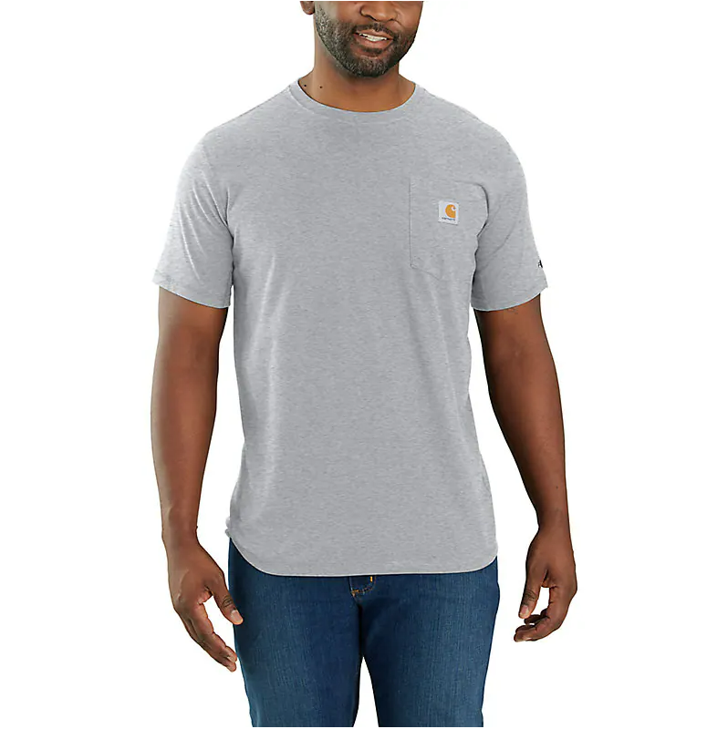 106652-HGY - Force M RlxdFit SS Pkt Tshrt