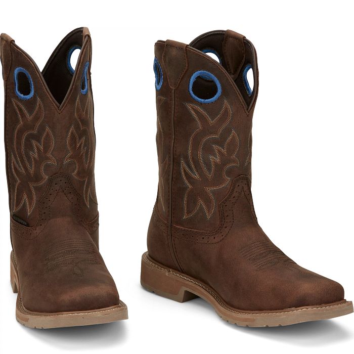 Justin All Around 11 Waterproof Work Boots