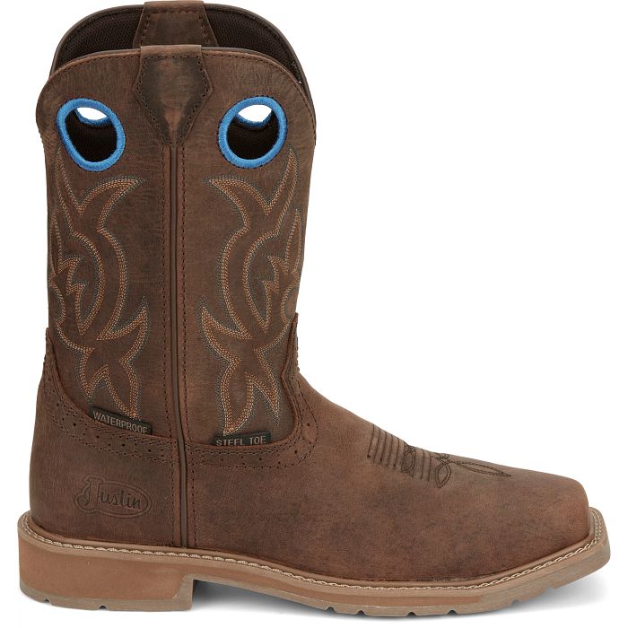 Justin Steel Toe Waterproof Work Boots