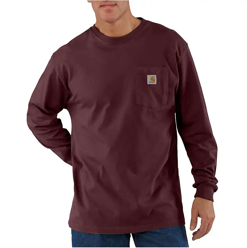 K126-PRT - LseFit HW LS Pckt Tshrt
