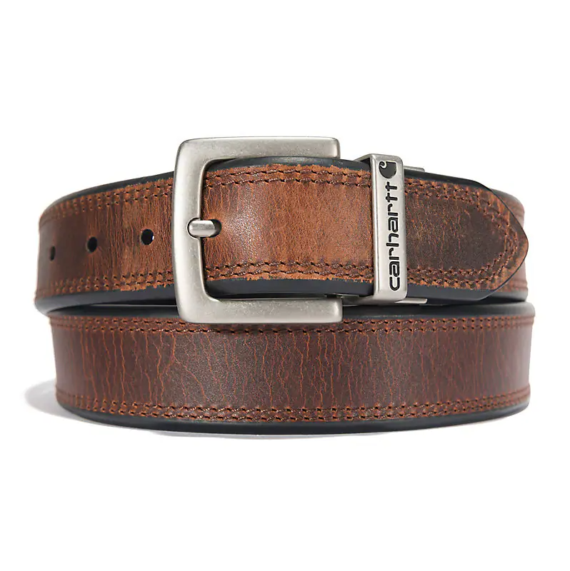 Oil Finish Leather Reversible Belt