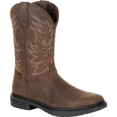Worksmart Composite Toe Waterproof Western Boot