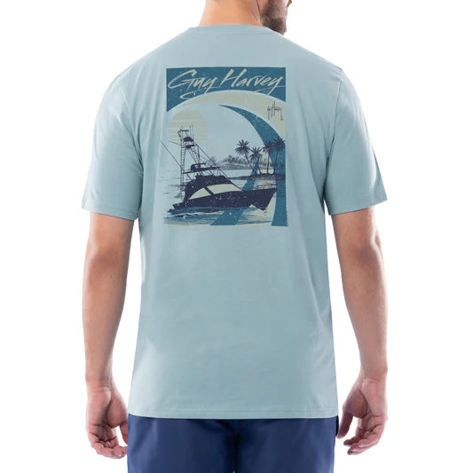 Sunset Paradise Pocket TShirt