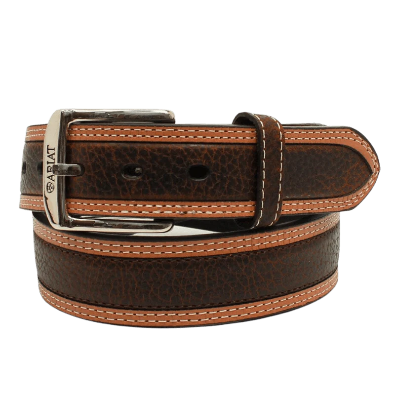 Ariat Two-Toned Brown Belt