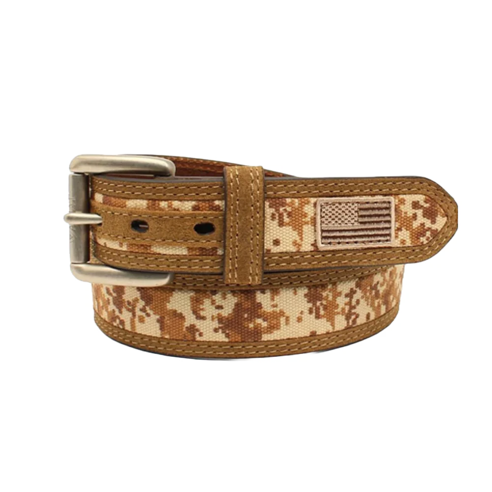 Ariat Digital Camo USA Flag Belt