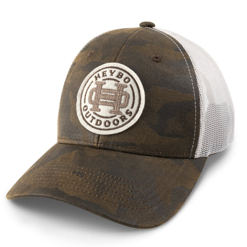 Camo Felt Patch Hat