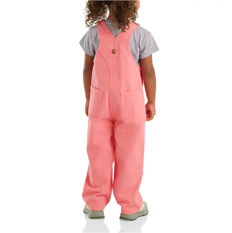 CM9712 - Girls Loose Fit Canvas Bib Overall