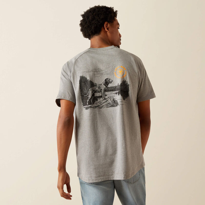 Rebar Cotton Strong Buddy TShirt - Heather Grey