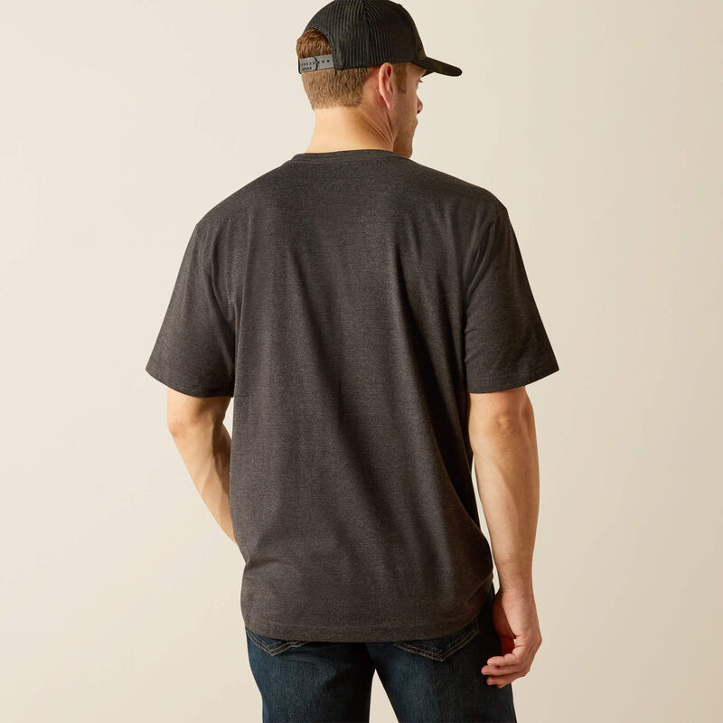 Rebar Cotton Strong Standard TShirt - Charcoal Heather