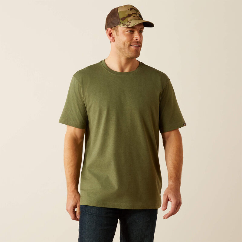 Rebar Cotton Strong Standard TShirt - Four Leaf Clover Heather