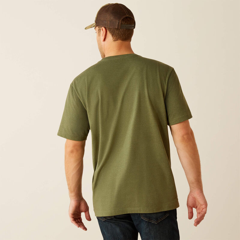 Rebar Cotton Strong Standard TShirt - Four Leaf Clover Heather