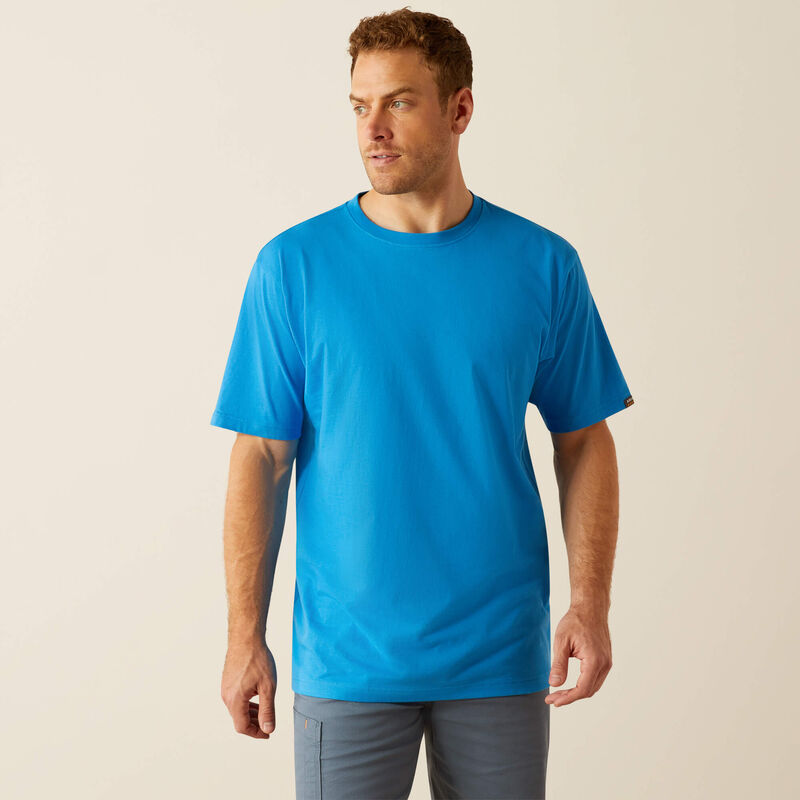Rebar Cotton Strong Standard TShirt - French Blue