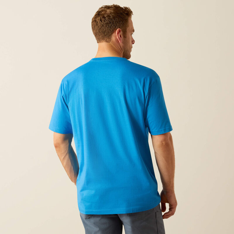 Rebar Cotton Strong Standard TShirt - French Blue
