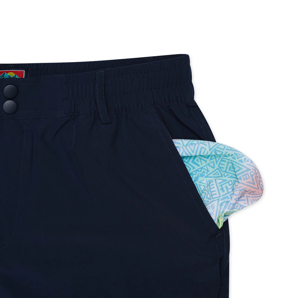 Everyday Short - Deep Water Navy - Mayan Pkt