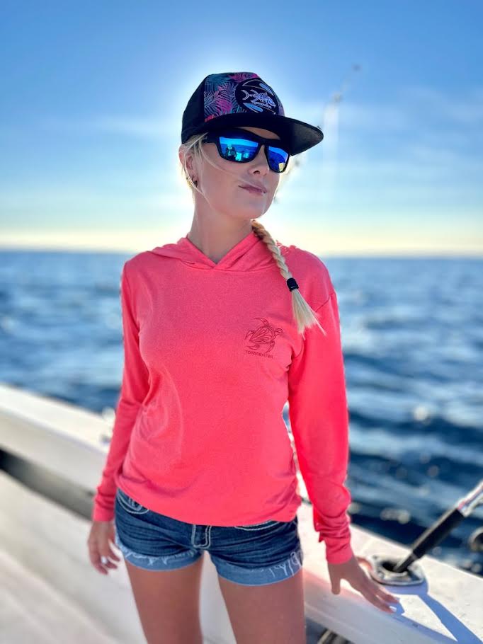 SPF Ladies Hoodie Coral