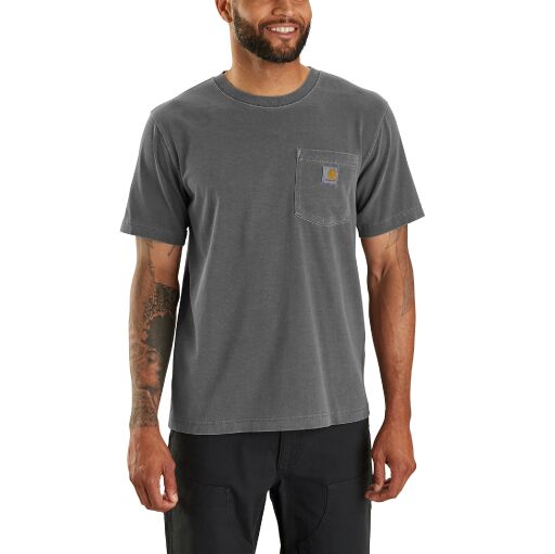 106252-029 - RlxdFit LW SS Dyed Pckt Tshrt