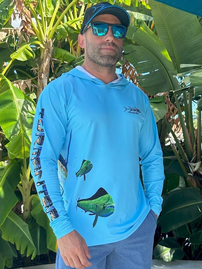 SPF-Hoodie-Marlin Hunt Blue