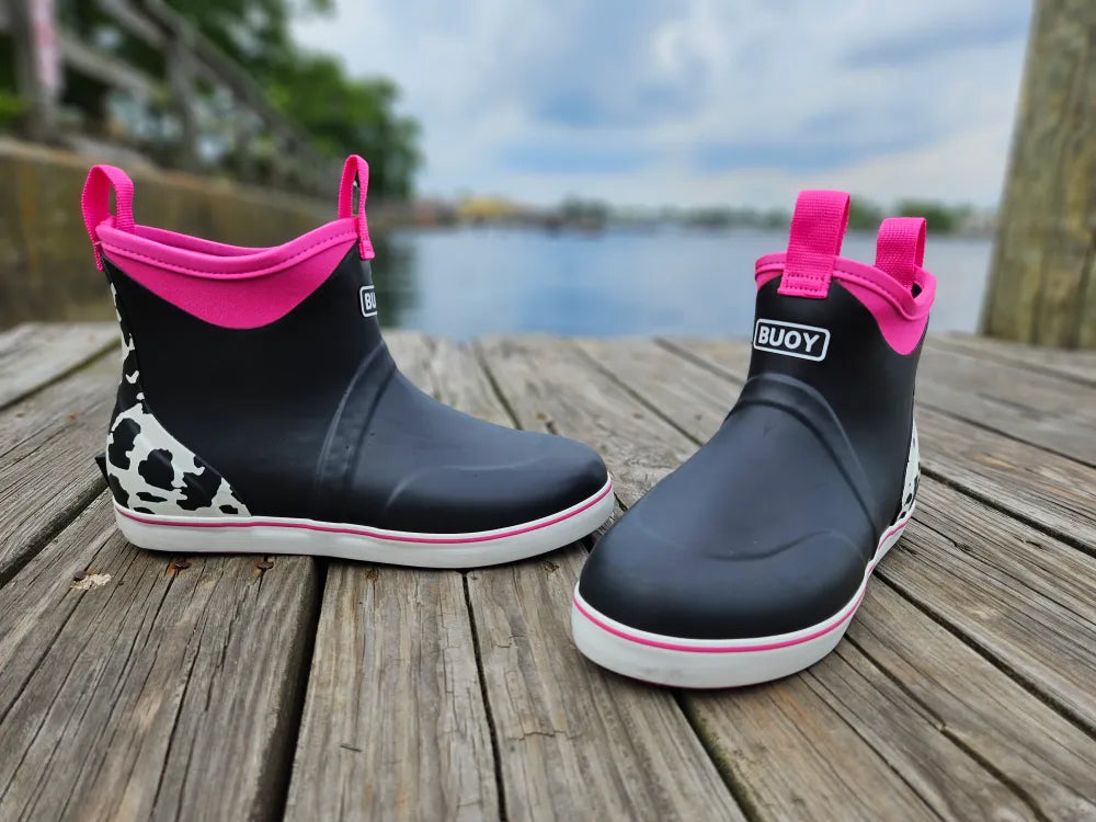 Womens Pink Cow