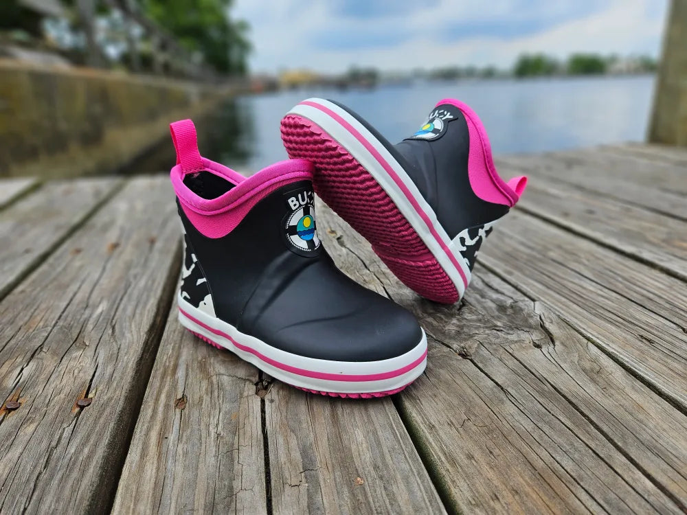 BOUY BOOTS PINK COW 12K