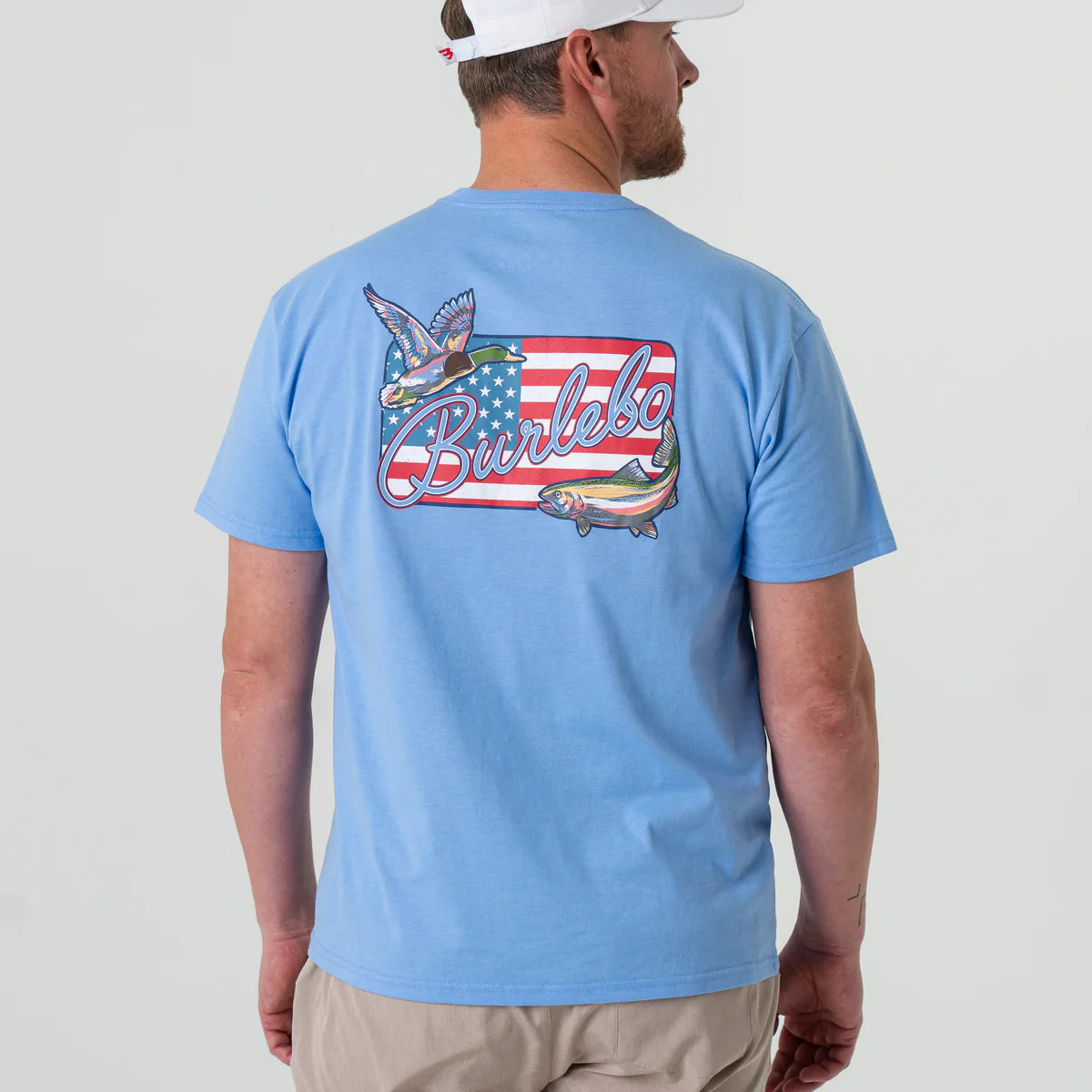 Burlebo Patch Flag SS TShirt