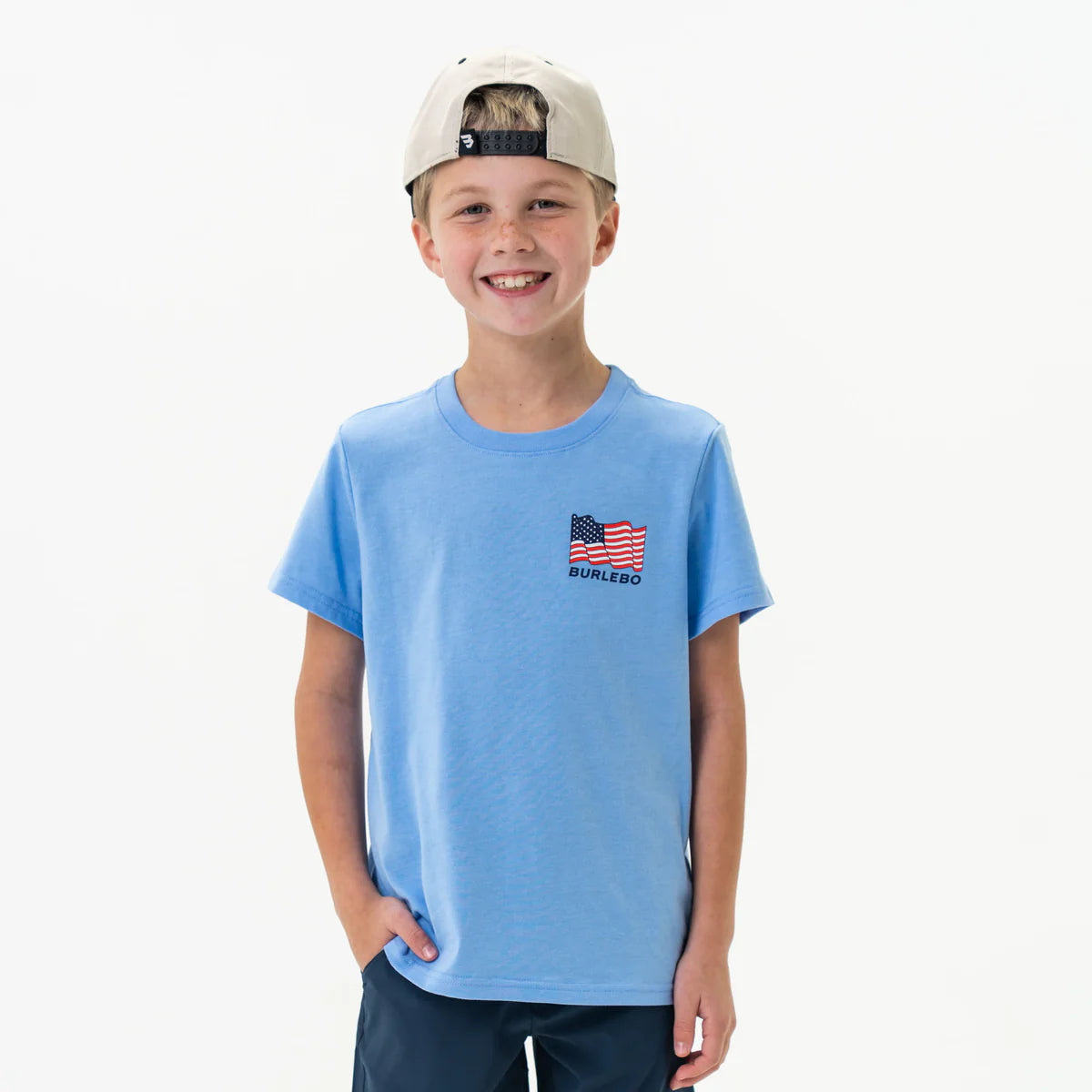 Youth Camo Beach Cruiser SS TShirt