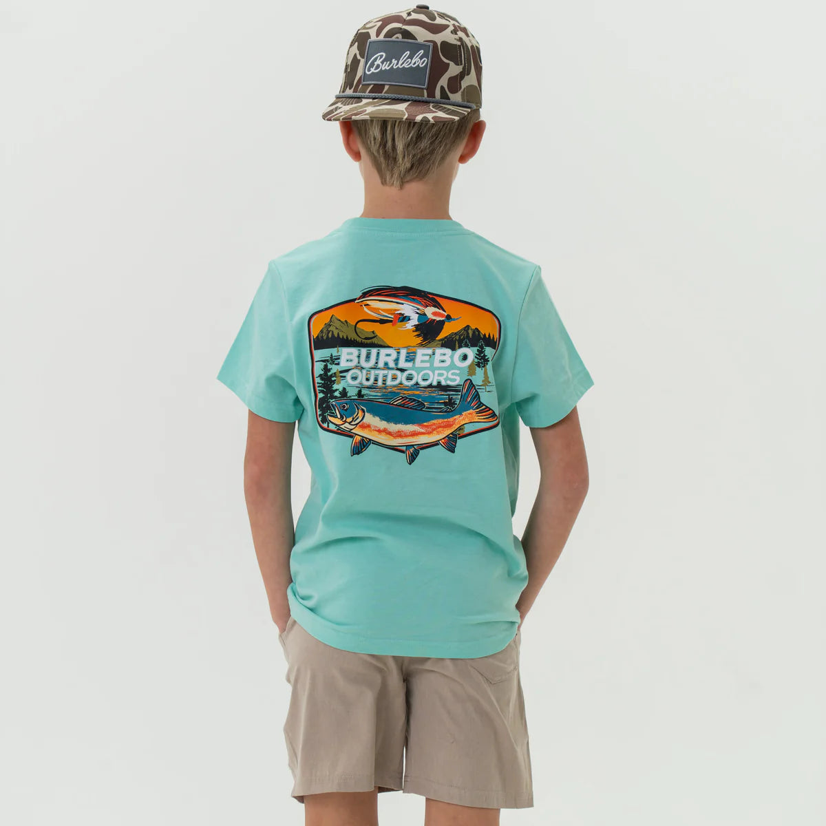 Youth Burlebo Outdoors Angler SS TShirt